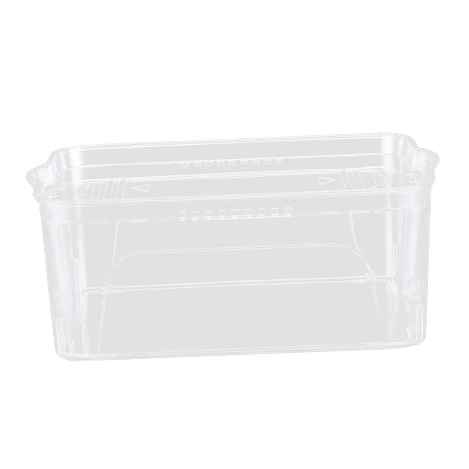 TOOYFUL Desktop Tank Bowl with Lid Ventilation Hole Portable Aquarium Tank Turtle Tank for Desks Coffee Table Living Rooms 36cmx26.5cmx11.5cm
