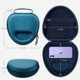 thumbnail image 6 of Fintie Case for AirPods Max Headphone with Auto Wake/Sleep, Replacement Protective Travel Carrying Hard Storage Bag (Blue), 6 of 7