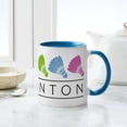 thumbnail image 6 of CafePress - Rainbow Badminton Mug - 11 oz Ceramic Mug - Novelty Coffee Tea Cup, 6 of 6