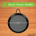 thumbnail image 4 of Carbon Steel Camel Griddle – 9.5 Inch Nonstick Flat Pan for Cooking, Frying, and Grilling – Durable, Even Heat Distribution, 4 of 12