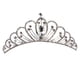 thumbnail image 1 of tiara nupcial,corona de cristal,Diadema nupcial de la boda,Fuente,Diadema de princesa,tiara de cristal,Tocado de diamantes, 1 of 9