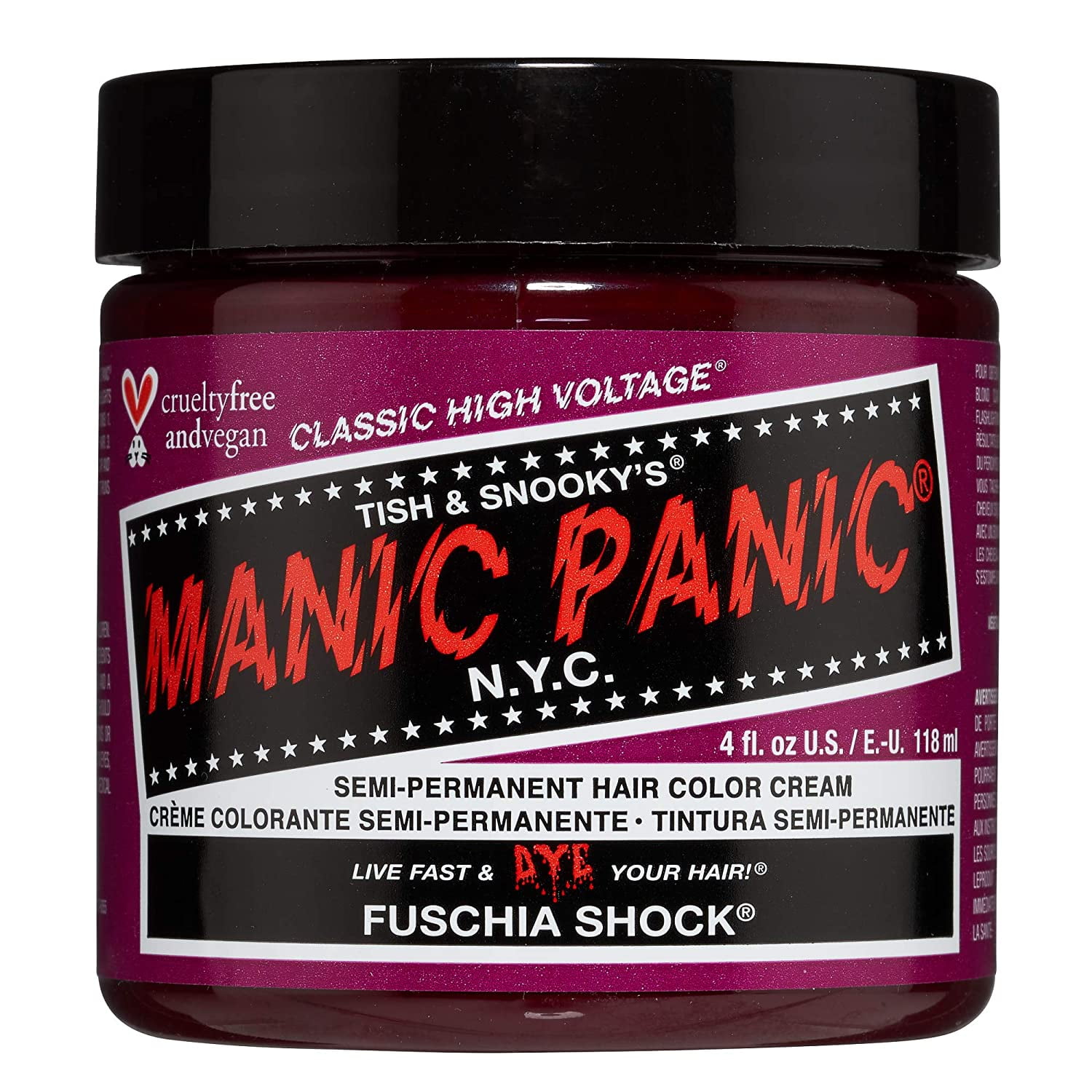 [2 PACK] Manic Panic Class High Voltage Semi-Permanent Hair Color 