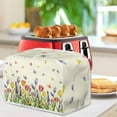 thumbnail image 3 of Yuyamidu Butterfly Toaster Cover 4 Slice Kitchen Appliance Dust Cover Home Decoration Flower Bread Maker Dustproof Cover Wide Slot Microwave Toaster Oven Cover, 3 of 7