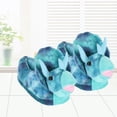 thumbnail image 3 of Triceratops Zapatillas de felpa Invierno Otoño e Invierno Dibujos animados Hombres y mujeres Zapatillas de algodón para interiores, 3 of 6