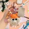 thumbnail image 5 of Plush Keychain under $5! Yannianjz Plush Keychain Toy, Cute Animal Keychain for Backpack Purse, Soft Stuffed Key Ring for Kids Adults, Mini Plushie Keychain for Gift Giving, 5 of 7