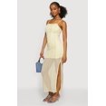 thumbnail image 2 of Women's Wavy Stripe Side Slit Maxi Dress, 2 of 3