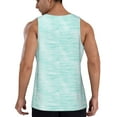 thumbnail image 3 of Haiem Blue Bright Men Workout Tank Top Gym Bodybuilding Sleeveless Muscle T Shirts Athletic Tank Breathable Workout Shirt-Small, 3 of 9