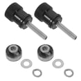 thumbnail image 1 of Greenadscape 2Ud Tornillos Knurled Para Asiento De Motocicleta Negros Con Herramienta De Reparación, 1 of 8