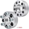 thumbnail image 5 of ECCPP 2 inch 5x114.3 Hubcentric Wheel Spacer Adapters 50mm 5x4.5 to 5x4.5 fits for 1991-2007 for Ford Crown Victoria 1982-1990 for Ford Bronco 1991-2010 for Ford Explorer with 1/2"x20 Studs 2X, 5 of 6
