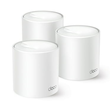TP-Link Wi-Fi 6 Mesh Router Replacement System | 3- AX1500 Mesh Routers | Coverage up to 5,600 Sq. ft. | Parental Controls | Connect up to 120 devices| TP-Link Deco W4500