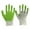 Green, variant on 2 Pcs Premium Gardening Gloves Heavy Duty Rubber with TPE Grip Waterproof Breathable for Planting Landscaping Outdoor Work Green