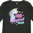 thumbnail image 4 of Inktastic 100 Magical Days with Unicorn and Stars Girls Long Sleeve Toddler T-Shirt, 4 of 5