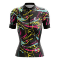 thumbnail image 1 of Maillot de Cyclisme pour Femmes Color Splash - TTP, 1 of 3