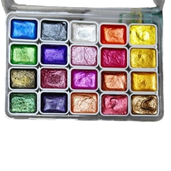 RAGUPEL Watercolor Paint Set 24 Colors Watercolor