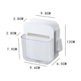 thumbnail image 2 of CNKOO Floating Tv Remote Cell Phone Holder With Bottom Charging Holes Side Hook For Key Rings Phones Trash Bags, 2 of 2