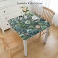 thumbnail image 2 of BANET Rectangle Ocean Sea Corals Tablecloth Waterproof &amp; Stainproof Tablecloths,Wipeable Table Cloth Wrinkle-Free for Rectangle/Square/Party,Nautical Anchor Coastal Seashell Starfish, 2 of 7