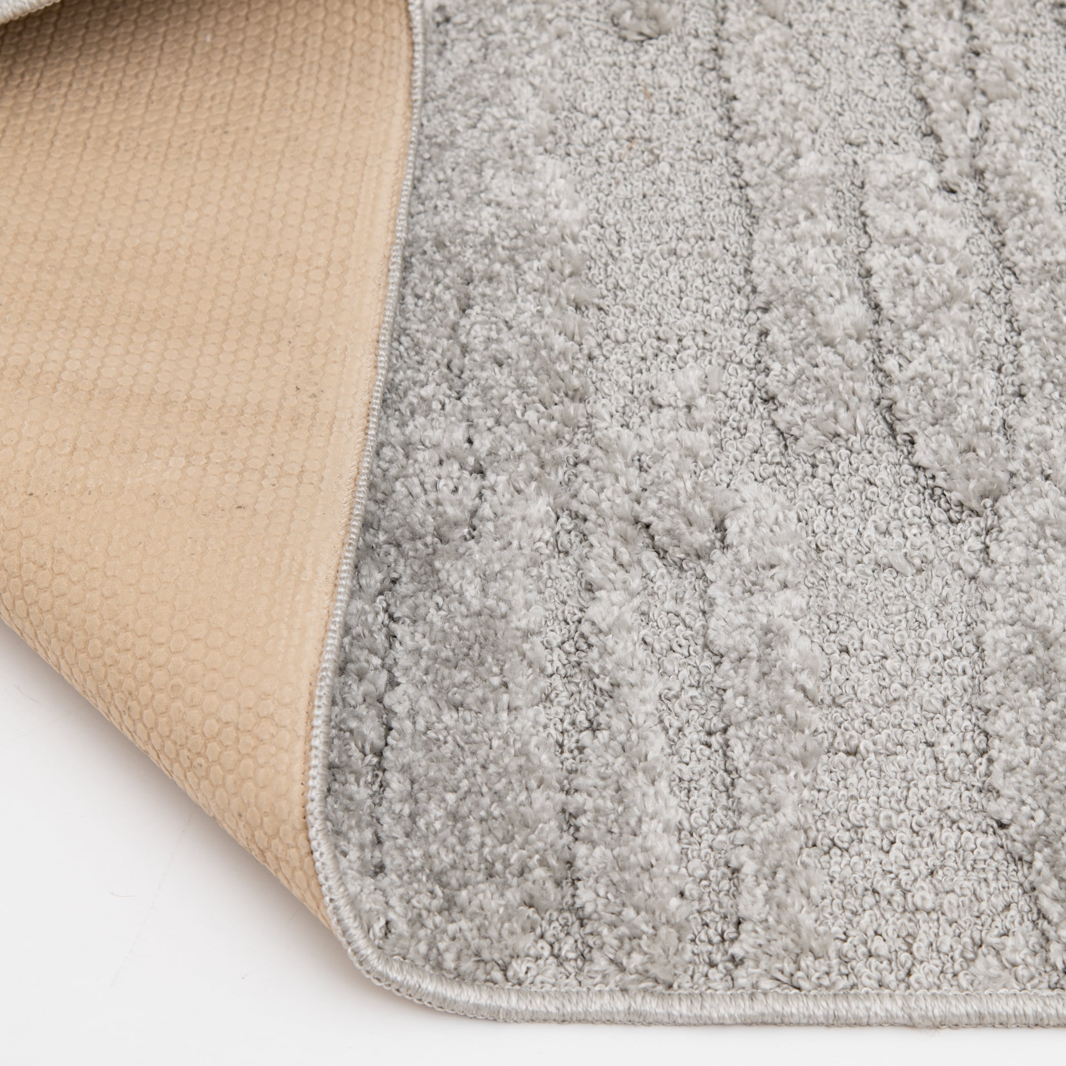 Mainstays 5x7 High-Low Gray Indoor Area Rug