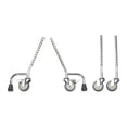 thumbnail image 1 of Patas con ruedas Drive Medical FC 2029N para silla escolar de primera clase, color negro, 1 of 3