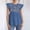 A1-Blue, variant on embroidered tops for women Beach Culottes Knee-Length Shorts Long Shorts for Women Bermuda Shorts Wide Leg Shorts vacation shorts paperbag shorts blusas bordadas para mujer Blue XL