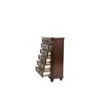 thumbnail image 5 of JERFIT Antique Walnut Chest of Drawers, Traditional 5-Drawer Dresser with Metal Hardware for Bedroom Storage Furniture, 5 of 10