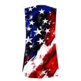 thumbnail image 5 of 250 Anniversary USA Shirt Women Summer Sleeveless V Neck 4th of July Tank Tops 1776-2026 250 Years America Shirt, 5 of 5