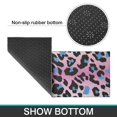 thumbnail image 6 of Pink and Blue Of Leopard Print Kitchen Rugs Sets Of 2,Anti Fatigue Kitchen Mat Rugs Non Slip Washable,Decorative Kitchen Floor Mats for Kitchen,Sink,Laundry,17"x30"+17"x47", 6 of 7