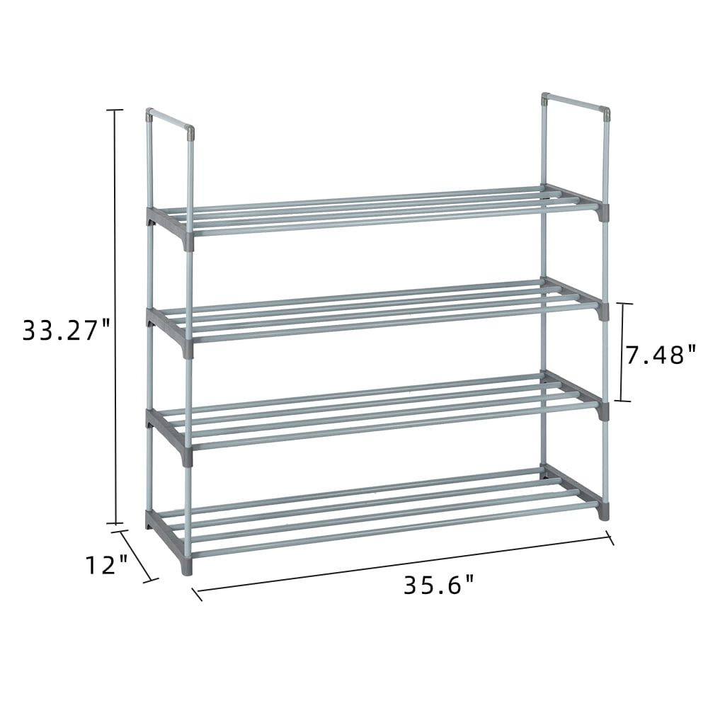 Kepooman 5 Tiers Shoe Rack Shoe Tower Organizer for Bedroom, Entryway, Hallway and Closet Kepooman 5 Tiers Shoe Rack Shoe Tower Organizer for Bedroom, Entryway, Hallway and Closet