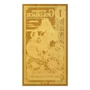 1 وايومنغ غولدباك 1/1000 أوقية 24K Gold Foil Aurum Note