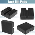 thumbnail image 3 of Unique Bargains 6pcs Universal Car Adapter Support Point Adapter Jacking Trolly Removal Repair Tool 2.95'x2.95'x0.94', 3 of 6