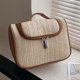 thumbnail image 4 of Bolsa de cosméticos para mujer, gancho para colgar, bolsas de maquillaje portátiles, bolsa de lavado para baño (blanco S) Tmvgtek Para Estrenar, 4 of 9