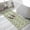Green, variant on Red Abstract Washable Area Rugs for Living Room Bedroom, Large Non Slip Indoor Floor Carpet Absorbent Low Pile Modern White Geometric Twisted Art Door Mat Rugs for Bathroom Entryway 47.2"x63"