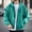 Green, variant on Men's Casual Jackets For Everyday Sports Loose Fit Zippered Design Versatile Polyester Outerwear For Spring Summer And Fall Activities Men's Cotton Casual Jackets For Travel