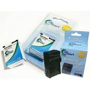 2 GoPro Hero 3 Battery BacPac and 1 GoPro Hero 3 Battery Charger Replacement for GoPro HD Hero3, AHDBT-301, CHDHN-301, AHDBT-201 Camera