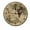 FFclock066, variant on ZXCXRQFa Grapes Wine Glass Bottle Wall Clock Silent 10 Inch Round Decorative Battery Operated Non Ticking Wood Quiet Clocks for Bedroom Office School Home