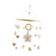 thumbnail image 3 of Móvil para cuna de bebé, sonajeros para recién nacidos, carillón de viento de madera móvil, campana de cama para cuna, juguetes Montessori de dibujos Estrella beige, 3 of 9
