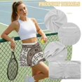 thumbnail image 6 of Xoenoiee Navajo Ethnic Tribe Print Womens Pleated Tennis Skirt with Shorts High Waisted Athletic Golf Skorts Tummy Control Workout Skirts Plus Size, S, 6 of 6