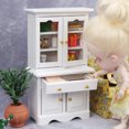 thumbnail image 2 of Vitrina blanca con 2 puertas en miniatura, de Dollhouse Furniture, 2 of 3