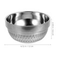 thumbnail image 2 of unbranded 1Ud Bol Para Sopa Y Ensalada De Acero Inoxidable 304 Resistente Y Plateado, 2 of 6