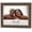 Berry, variant on 24x20 Frame Brown Walnut Gold Ornate Trim Solid Wood Plein Air Picture Frame | 3 Inch Moulding
