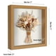 thumbnail image 2 of Marco Shadow Box Americanflat de roble oscuro, 28 x 28 cm, con cristal, 2 of 8