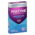 Phazyme Maximum Strength Gas & Bloating Relief, Works in Minutes, 12