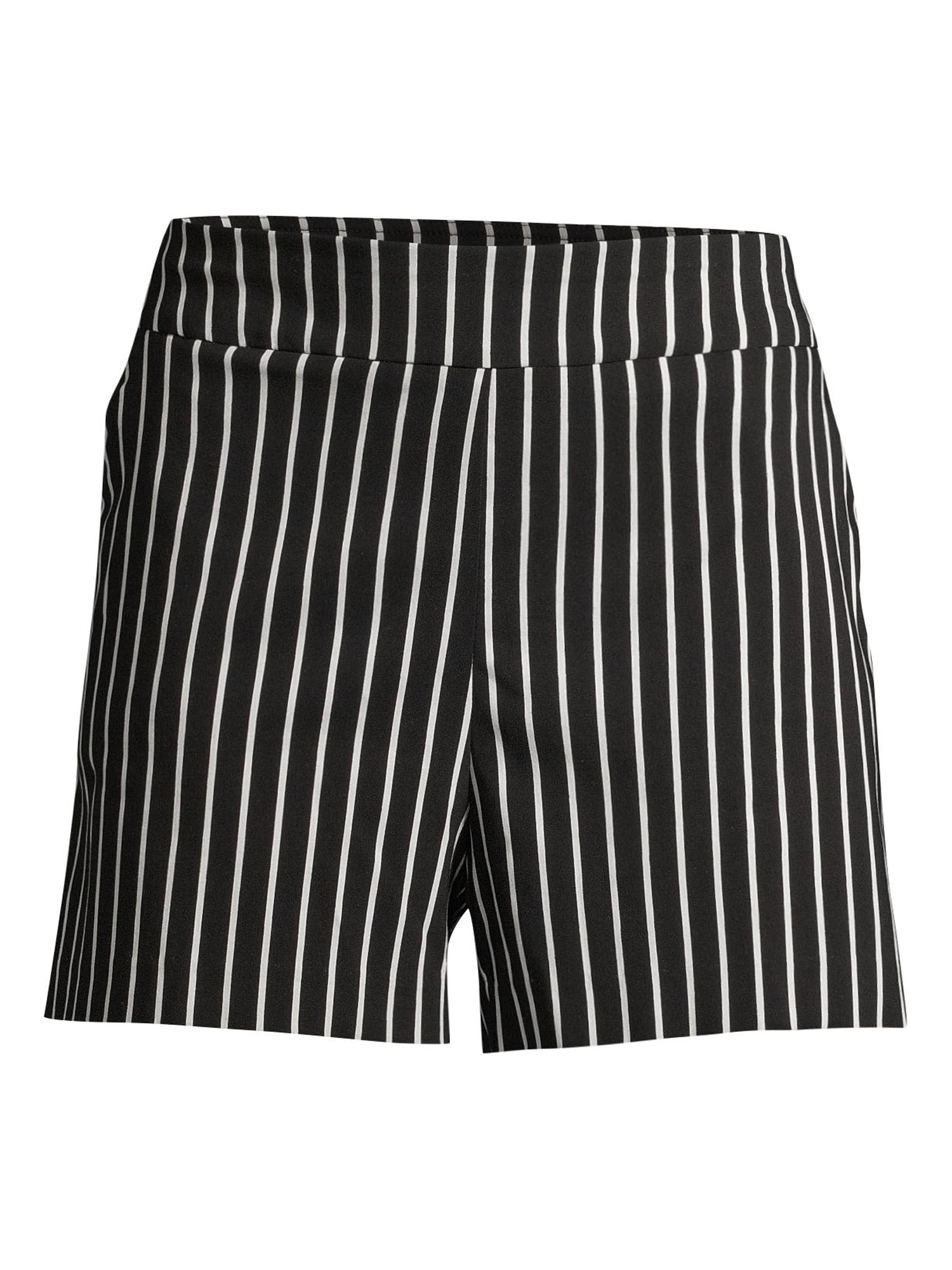 Time and Tru Women's Millennium 4'' Pull-On Shorts
