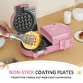 thumbnail image 6 of Heynemo Double Waffle Maker with Removable Nonstick Plates and One-Touch Control, 6 of 7