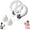 White-2PCS, variant on Infinity Arm Hoop, Smart Flabby Arm Exerciser with Digital Tracker, 1.21lbs PC Hand-Crank Forearm Workout for Upper Body Toning