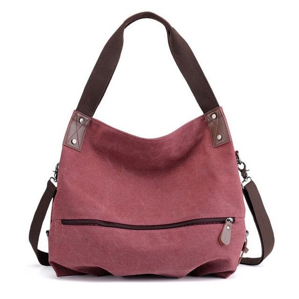 LHSHID Travel Bag Crossbody Vintage Canvas Handbag Single Shoulder Bags for women Solid Messenger Bag sac a main bolsa feminina