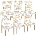 thumbnail image 1 of Fundas para Sillas Ganeen 6 Pzas Navideñas Lavables y Elásticas, 1 of 6