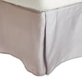 thumbnail image 2 of Superior Egyptian Cotton Solid Bed Skirt, Twin, Lilac, 2 of 3