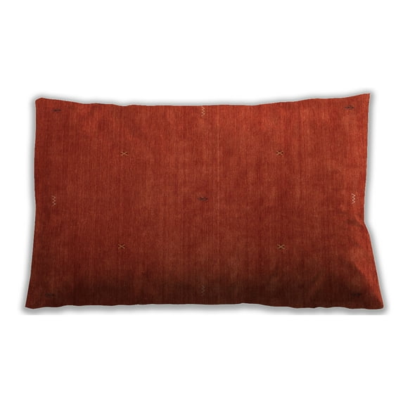 Ahgly Company Outdoor Rectangular Contemporary Lumbar Throw Pillow, 13 inch by 19 inch