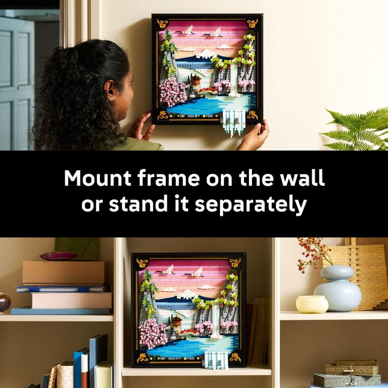 LEGO, Art Japanese Cherry Blossom Landscape Set, 31218, Wall Decor