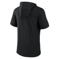 thumbnail image 3 of Men's Fanatics Black Chicago White Sox Iconic Rebel Short Sleeve Hooded Top, 3 of 3